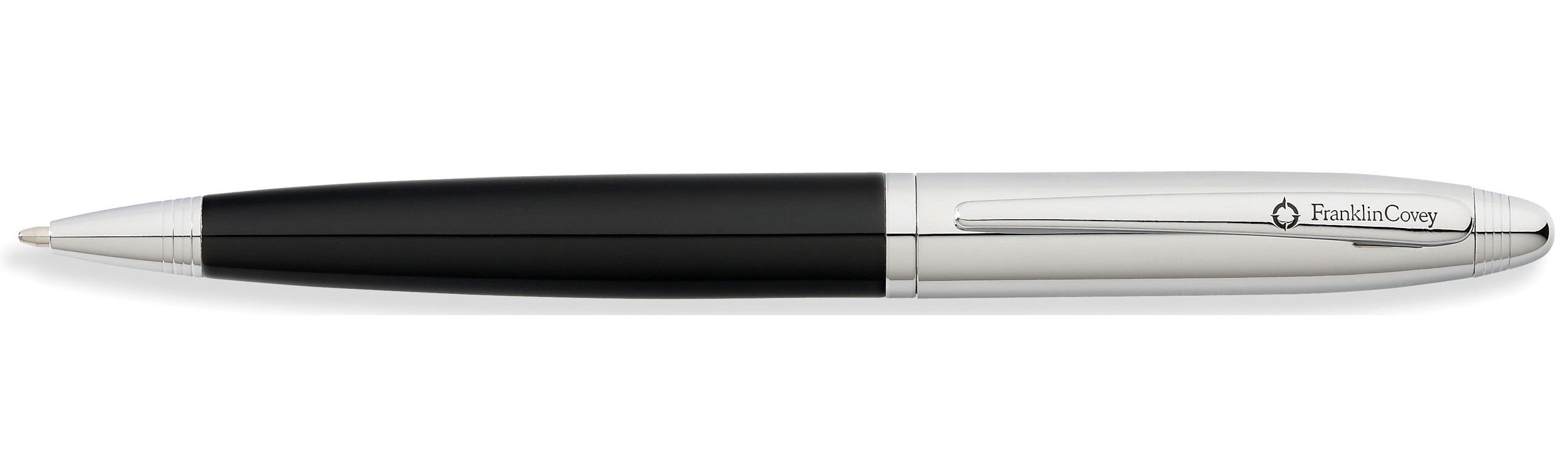 Franklin Covey Kuglepen eller Pencil - Sort og krom