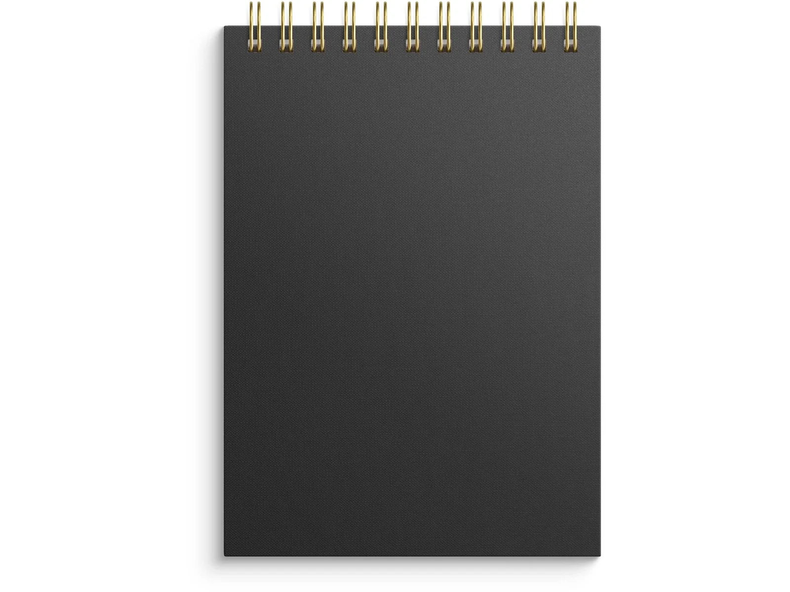 Burde - Notebook lined A6 black