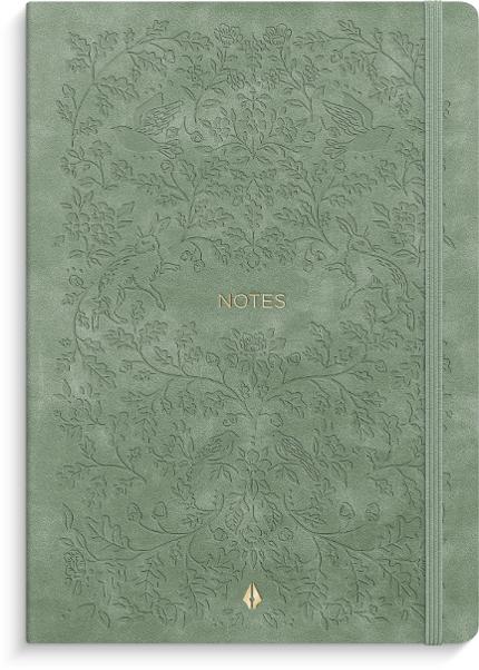 Burde - Notebook Deluxe A5 Smooth Green Forest