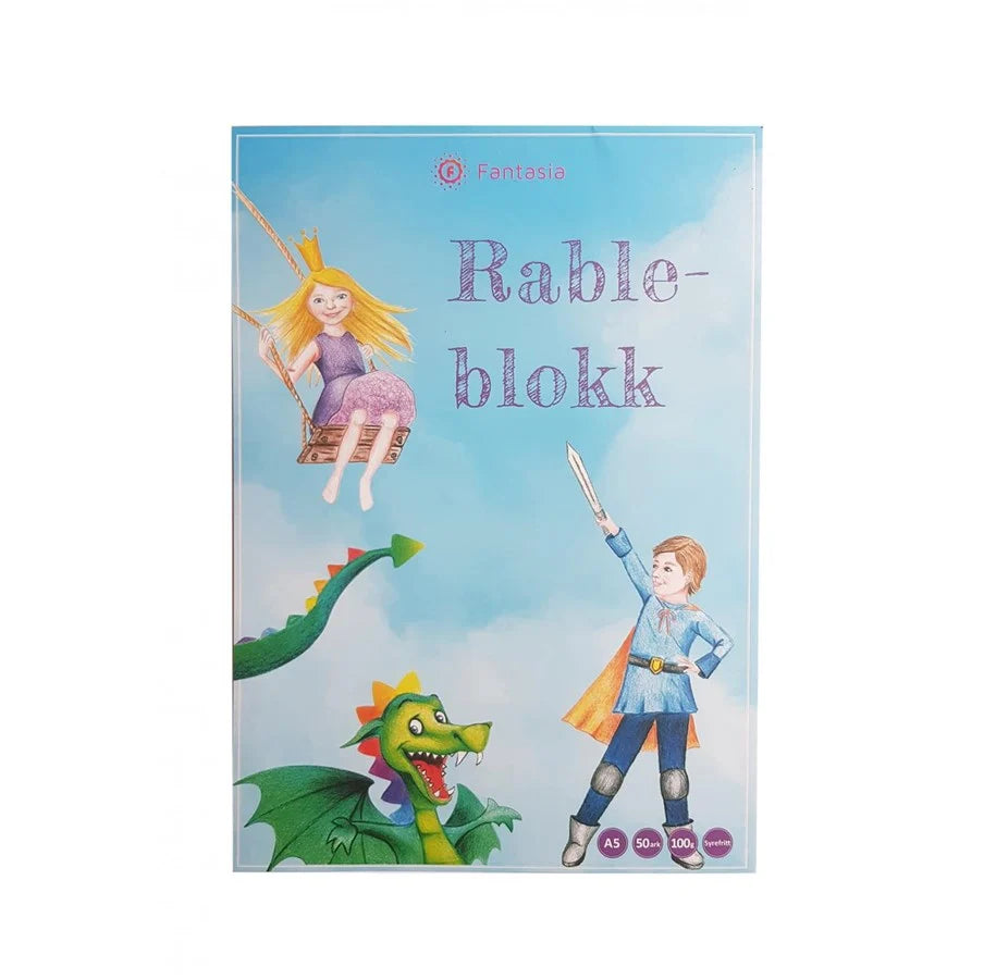 En Tegneblok A5 50 Ark 100 grams