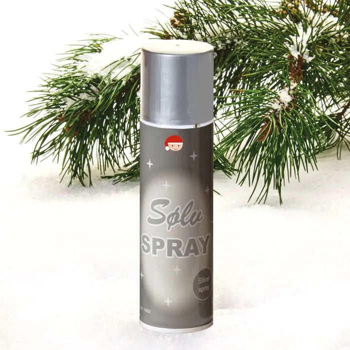 Sølv Spraymaling på dåse 150ml