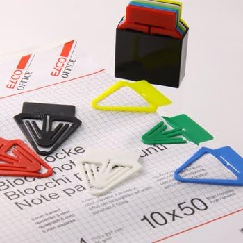 Polystyrene Tabs Width 40 mm Assorted Primary Colours 10 stk