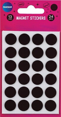 Centrum - Magnetiske Klistermærker 13 mm 48 stk