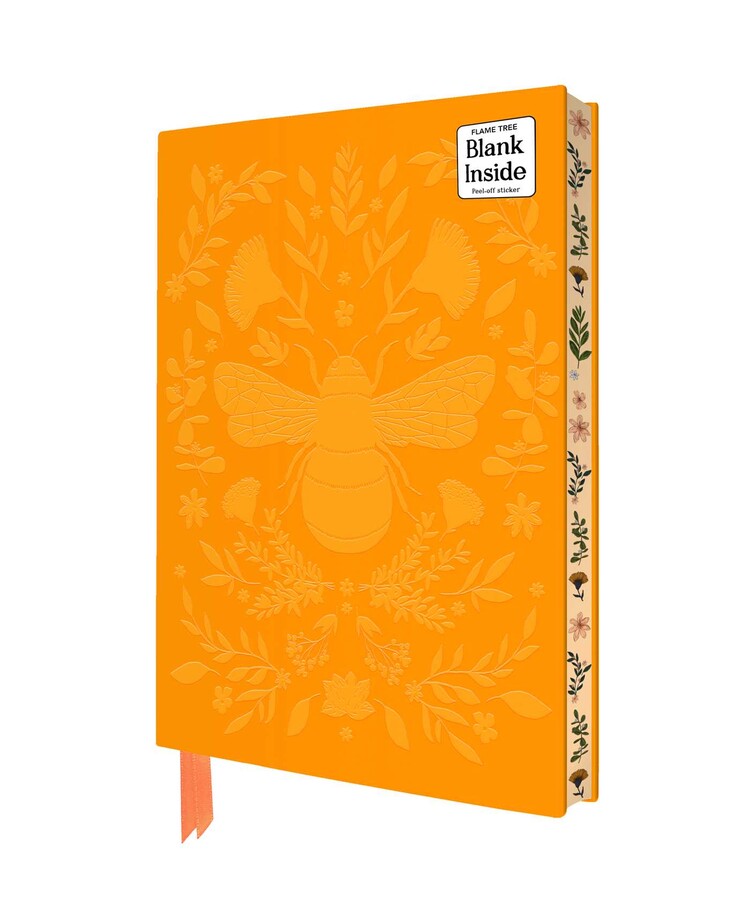 Bee A5 Artisan Art Blank Notebook