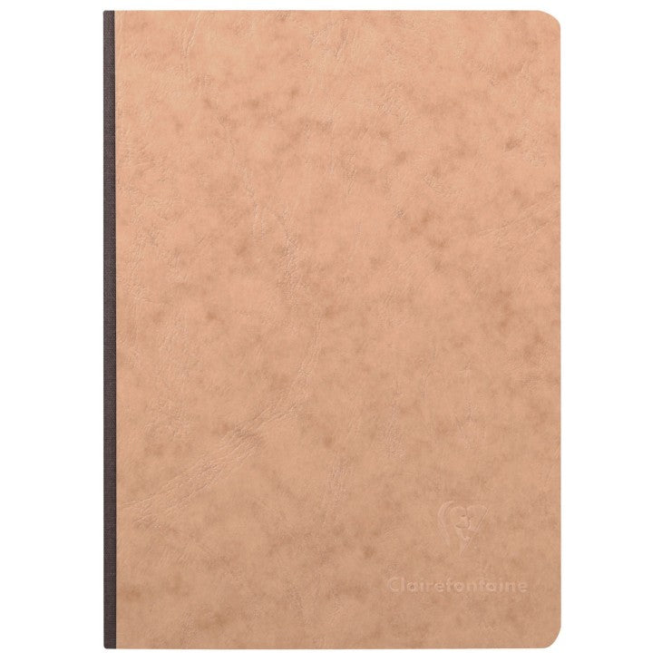 Clairefontaine Notesbog A5 Kvad Brun 90g