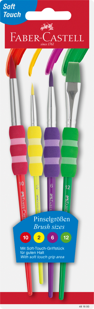 Faber-Castell Soft Touch Malerpensler