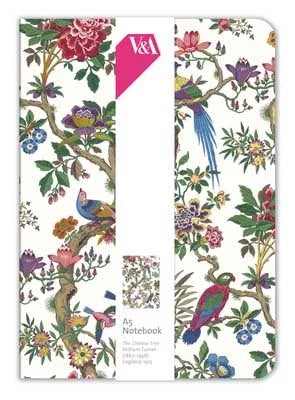 V&A - The Chinese Tree A5 Luxury Notebook/Journal Linjeret