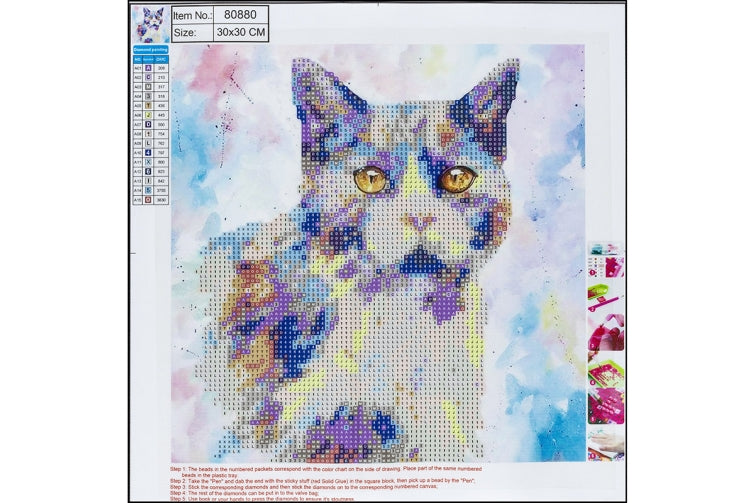 Centrum - Diamand Maleri 30x30cm. Kat