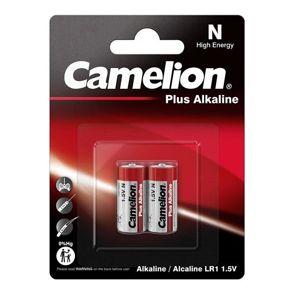 Camelion - LR1 1,5V Plus Alkaline Batteri 2 stk