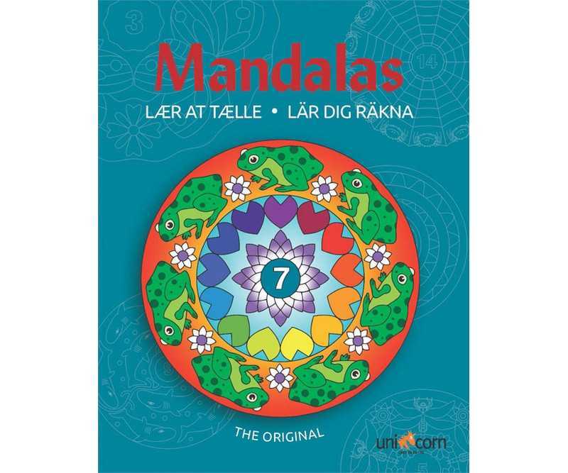Malebog - Mandala Lær at Tælle