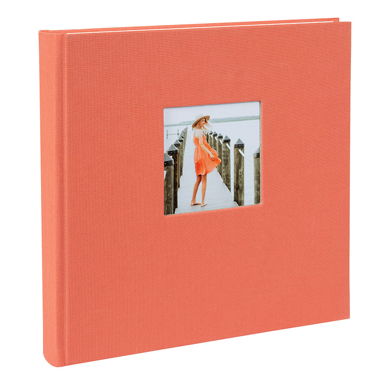 Goldbuch - Fotoalbum 200 fotos Med Vindu - Orange