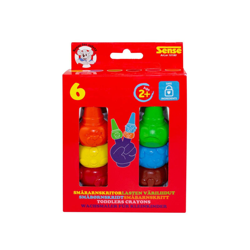Sense - Småbarnskritori 6 stk
