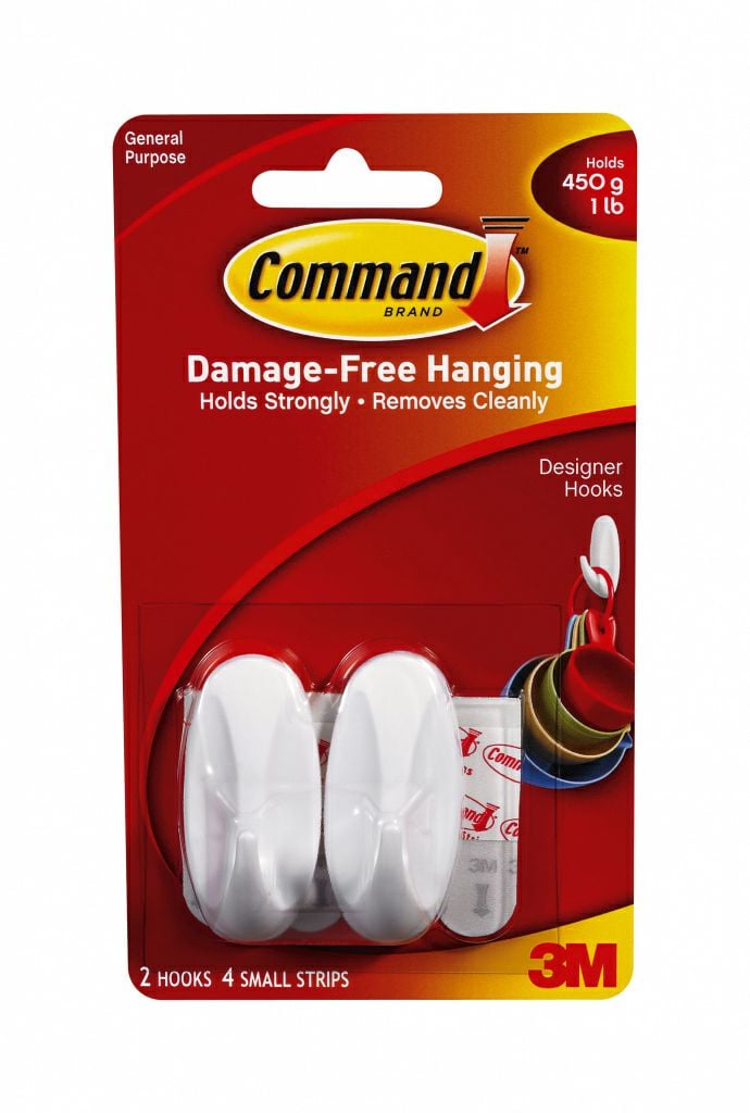 Command™ Small Designer Hooks 17082