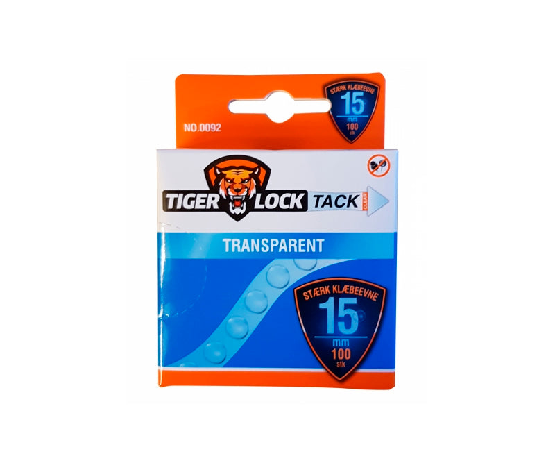 Klæbepuder TIGER LOCK 100 stk 15mm