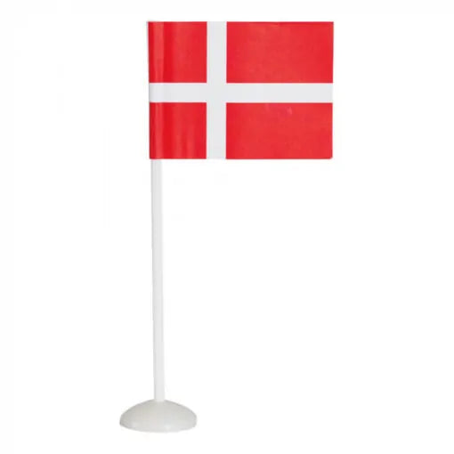 Fødselsdagsflag til bord med fod 8stk