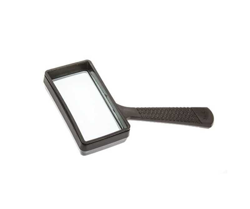 Danblok - Lup læseglas 50x100mm x2.5