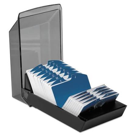 Rolodex Covered Tray Card File