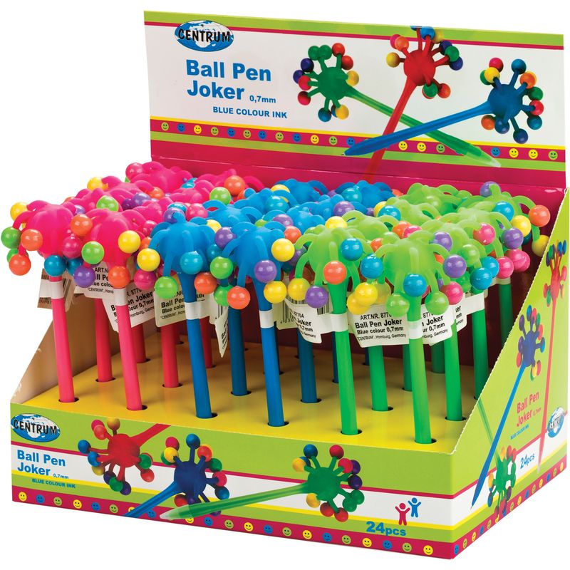 Kuglepen med Joker (flere farver)