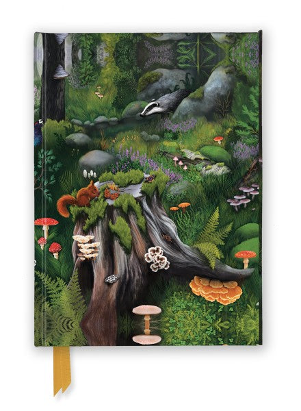 Deep in the Forest A5 Artisan Art Notebook Linjeret