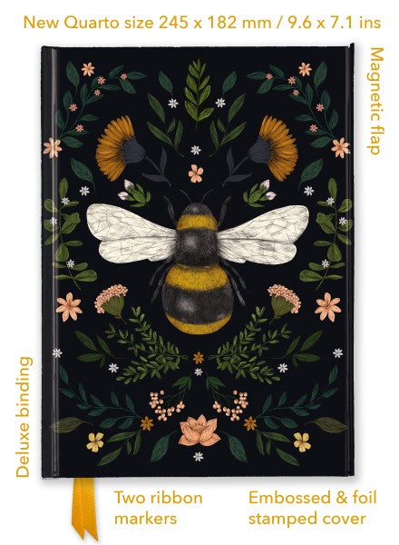 Notesbog Quarto Magnetic Notebook B5, Jade Mosinski: Bee