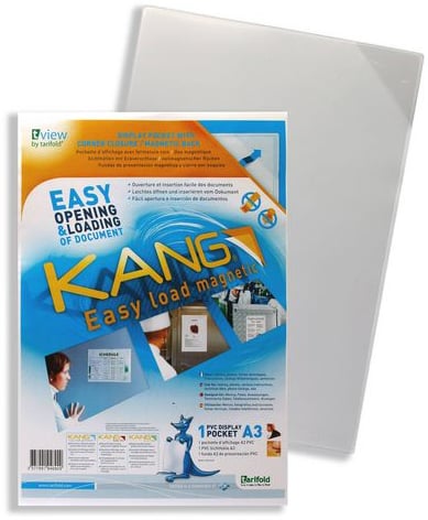 Kang - Magnetisk Skiltelomme A3 1 Pack