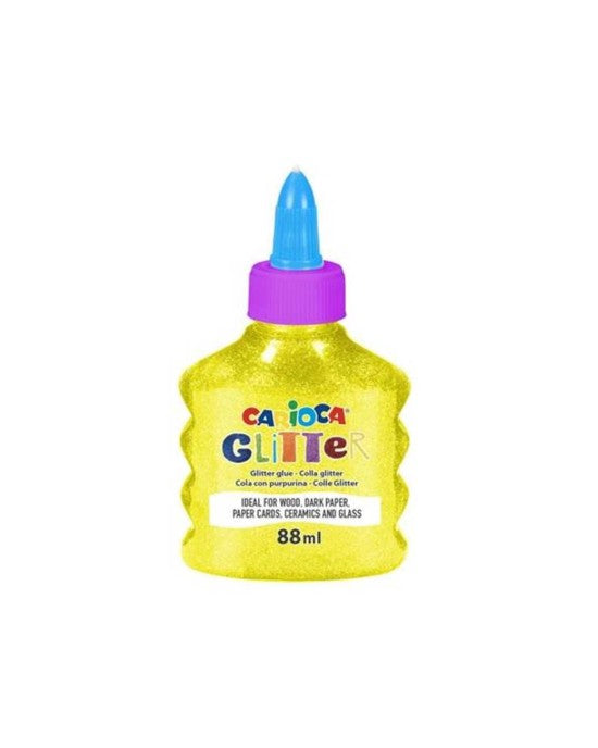 Carioca - Glitterlim Neon Gul 88ML