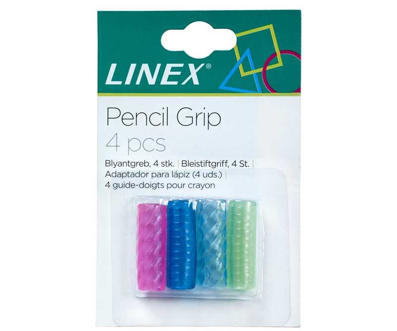 Linex - bløde blyantsgreb KBM 200 - 4 stk