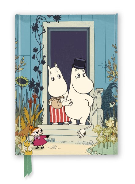 Moomins on the Riviera A5 Artisan Art Notebook Linjeret
