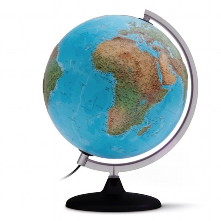 Atmosphere - Alto Relief globus med lys