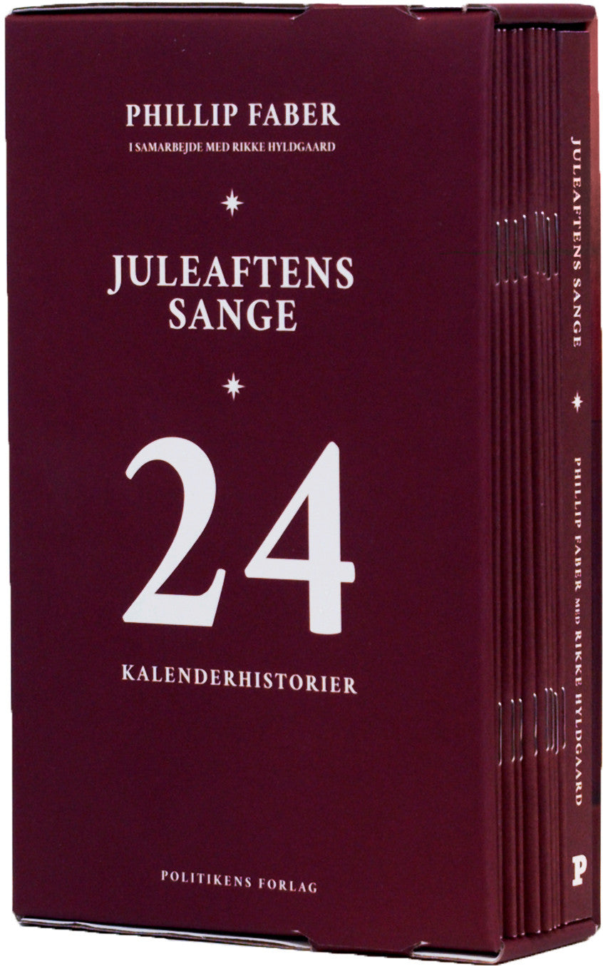Juleaftens sange: 24 kalenderhistorier (bog og 8 sanghæfter)