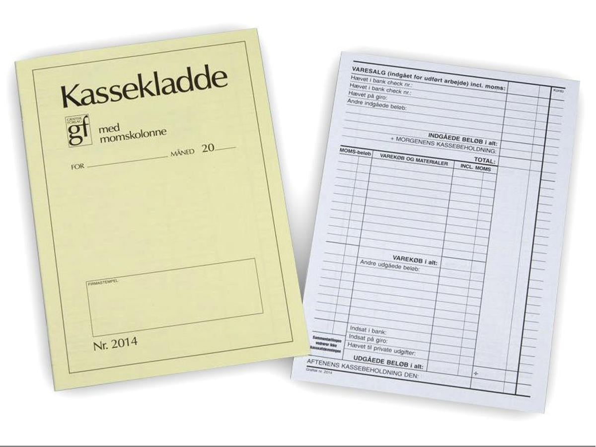 kassekladde gf 2014 140x205mm 32 blade