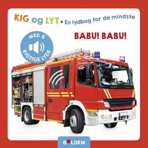 Kig og lyt: Babu! Babu! En lydbog for de mindste - med 6 rigtige lyde