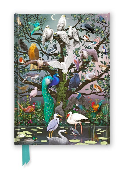 Parliament of Fowls A5 Artisan Art Notebook Linjeret