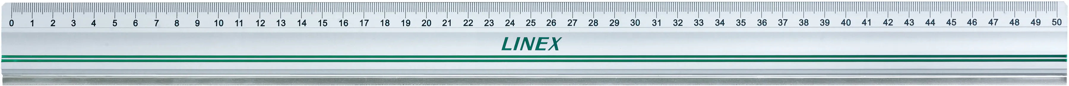 Linex Aluminium lineal 50 cm