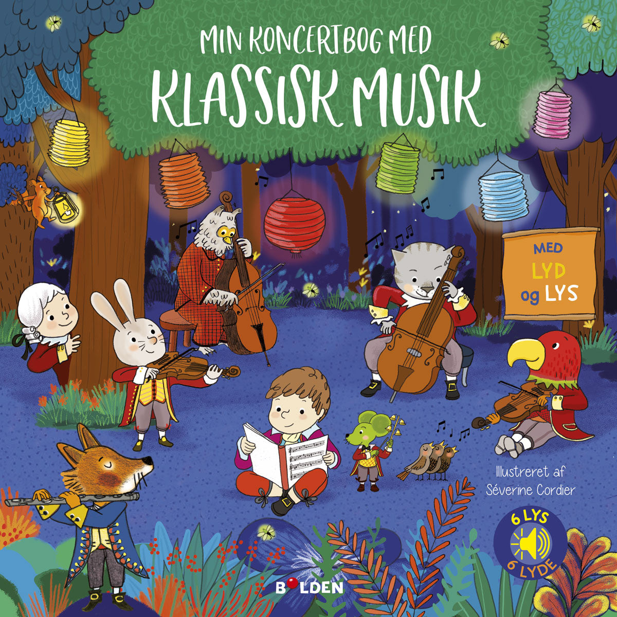 Min koncertbog med klassisk musik med lyd og lys