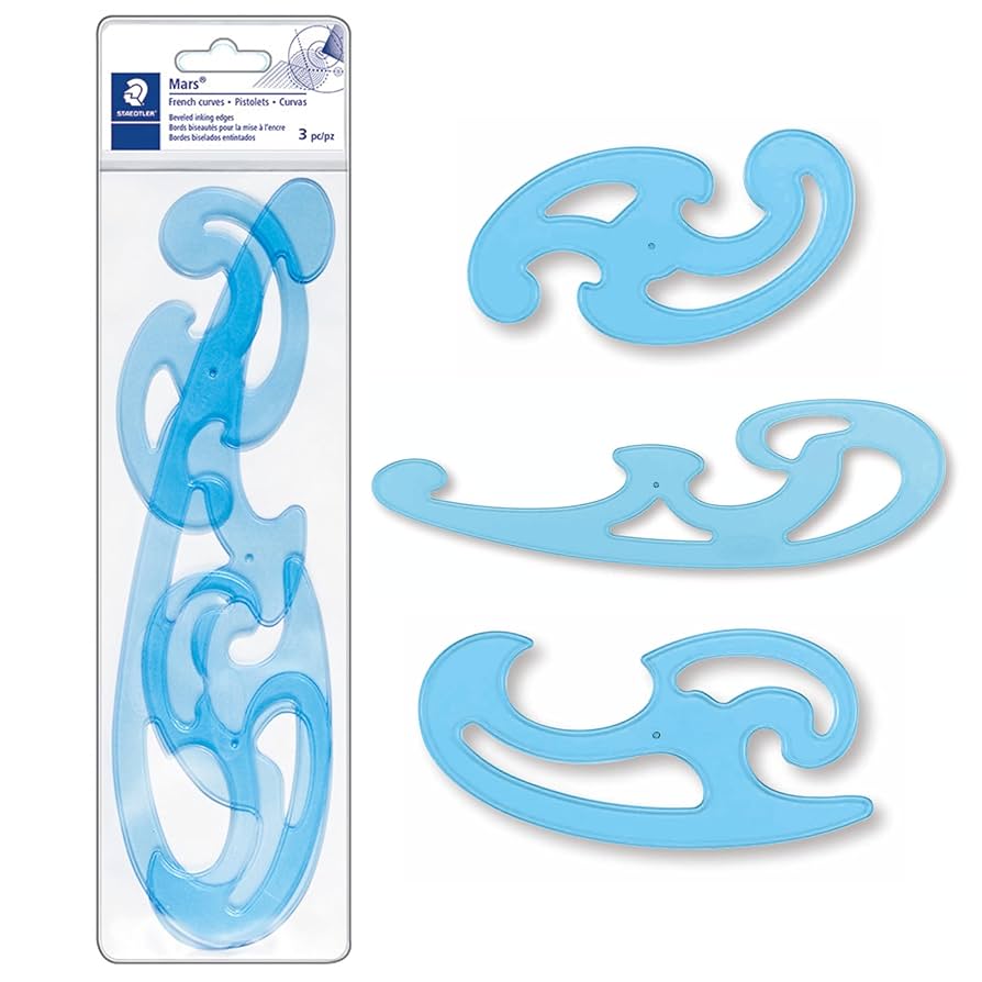 Staedtler - Mars Sæt med 3 French Curves