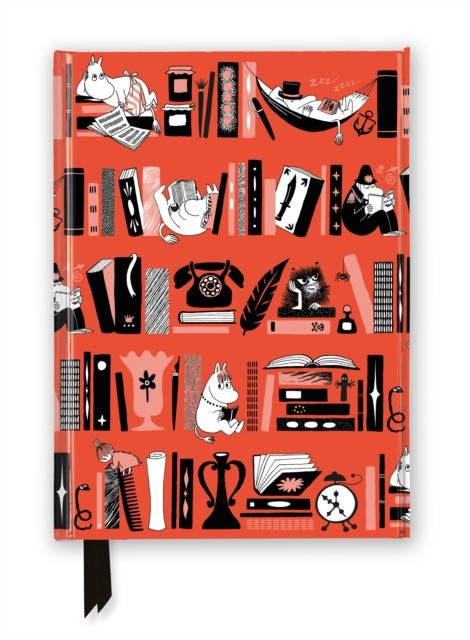 Notesbog A5 Moomin: Bookshelves magnetisk lukning, linieret