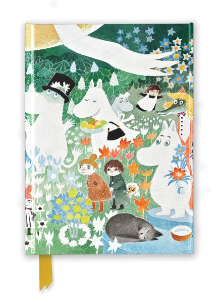 Notesbog A5 Moomin Dangerous Journey magnetisk lukning, linieret