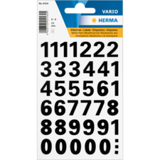 Herma label numbers 0-9 10 Weatherproof