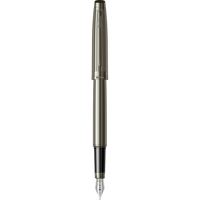 Scrikss Fyldepen Mørk Titanium