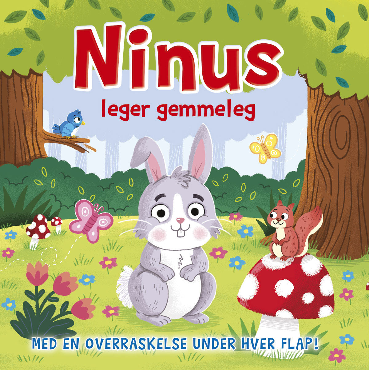 Ninus leger gemmeleg: med en overraskelse under hver flap!