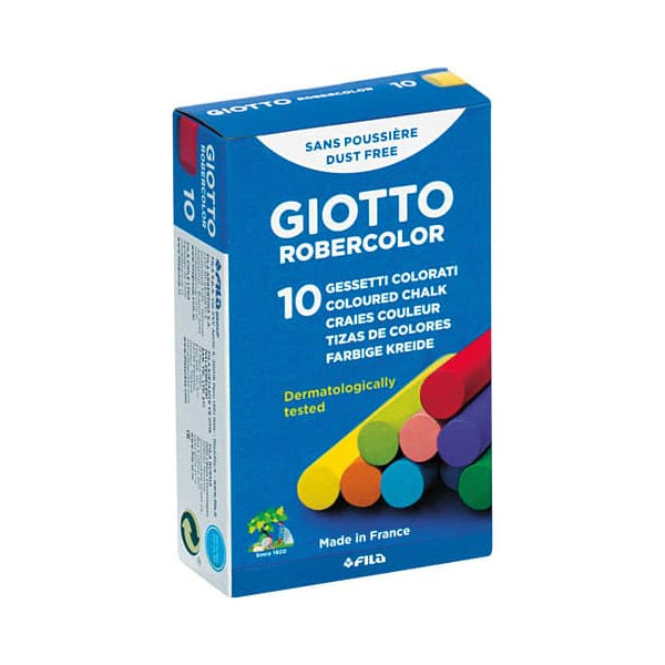 Giotto - Kridt Farvet 10 stk