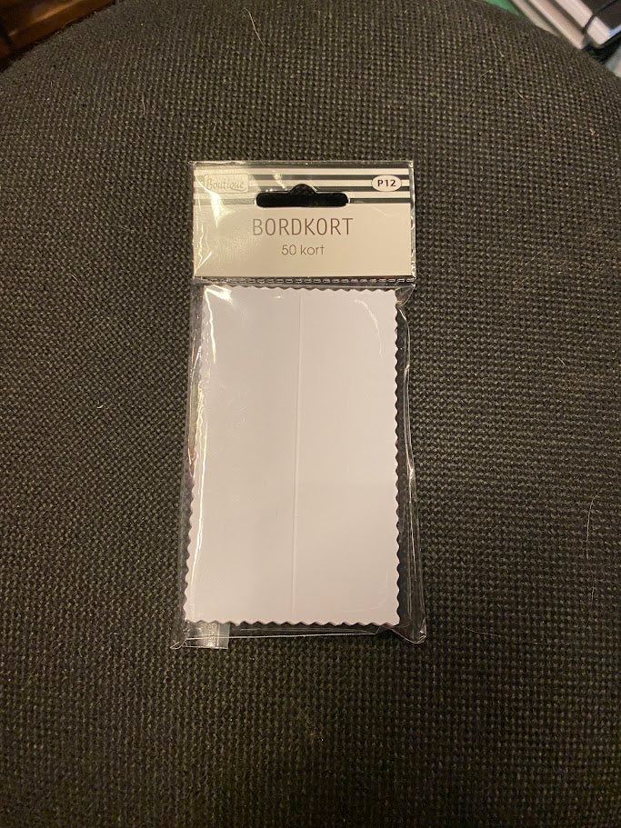 Table cards Bordkort 10 stk