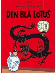 Tintin: Den Blå Lotus softcover