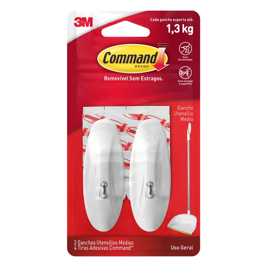 Command Medium Wire Hooks 17068