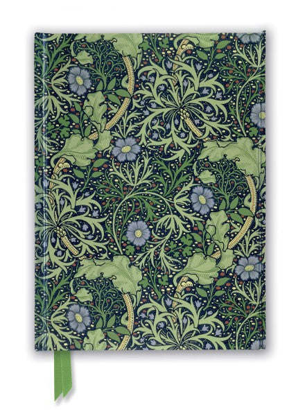 Seaweed Wallpaper Design A5 Artisan Art Notebook Linjeret