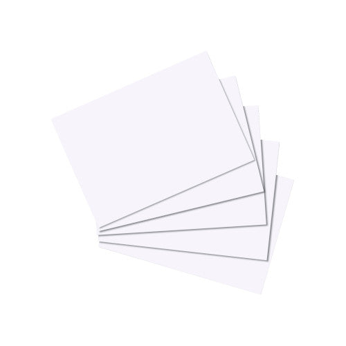 Kartotekskort A7 Herlitz blank 100 stk.