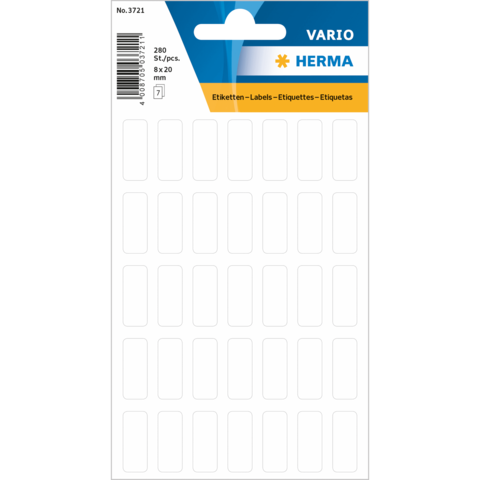 Herma label manual 8x20 white (280)