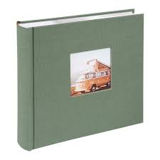 Goldbuch - Fotoalbum 200 fotos Med Vindu - Grøn