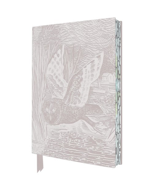 Marsh Owl A5 Artisan Art Notebook